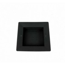 [수반] 정사각 수반 소형(내경12x12cm 외경16x16cm 속높이2cm) 오아시스 받침 플라스틱 수반 변형없이 가벼움 (25개 이상 주문시 발송 가능)