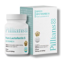 필리안즈 퓨어 락토페린 S 식약처인증, 60정, 1개