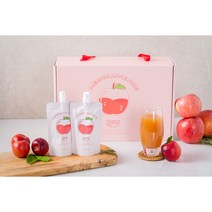 미쁘담 사과즙 국내산 저온착즙 120ml 30포