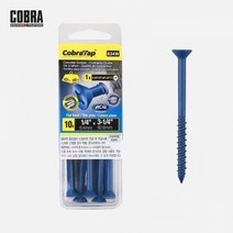 코브라앙카 634W FLAT 1/4 x 3-1/4 콘크리트피스