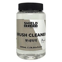 쉴드 붓빨이 붓세척액 유화전용 세척제 500ml