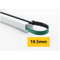 스마트커튼 전기 고무 벨트 DooyaSomfyAqara Xiaomi 스마트 전동 커튼 트랙 레일 액세서리 10.5MM