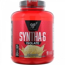 BSN 신타6 아이솔레이트 프로틴 단백질쉐이크 필수아미노산 EAA 바닐라아이스크림맛 1.82kg 단백질 25g