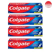 콜게이트 플루오라이드 치약 그레이트 레귤러 플레버, 175g, 4개