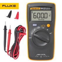 FLUKE 101/101KIT/106/107 휴대용 디지털 자동 범위 멀티 미터 AC/DC 쉽게 운반 미니 DMM, CHINA|Fluke 101 KIT