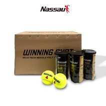낫소 경기용 공인구 테니스공 위닝샷 30캔 1박스