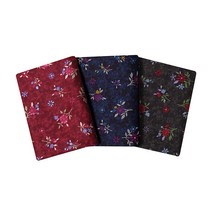 퀼트패키지 루치오 플라워 프린트 원단 1/4마 3종