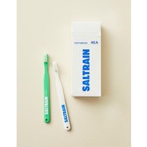 [솔트레인] 극세모 칫솔 4개입, 솔트레인 극세모 칫솔 4개입
