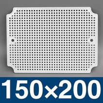 방수 정션 박스베이스 플레이트 야외 모니터링 박스 고정베이스 ABS 벌집 장착베이스 IP67, 09 200x150