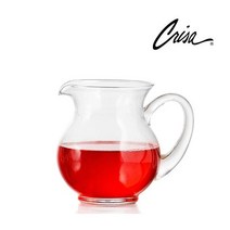 도매공간 W6E27FE 크리샤 피쳐 1L 디켄터 유리주전자 물병 유리그릇 주방용품 식기, 1개, 1, 1000ml