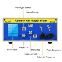 진단 도구 대형 LCD CIT800 다기능 디젤 커먼 레일 인젝터 테스터 피에조 전자기 드라이버