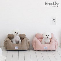 [울리]베이직애견카시트M/애견차시트/강아지방석, STYLE:베이직애견카시트M(핑크)