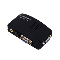 게임기 영상 VGA 변환 장비 디코더 비디오 to 모니터 컨버터 무설치 CCTV 변환용, 디코더 E_4333