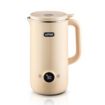 두유제조기 가정용 가정용 식품 블렌더 350ml/600ml 두유 메이커 전기 과즙기 기계 소형 휴대용 믹서 푸드, 03 A-600ml yellow