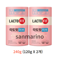 락토핏 이브 유산균 60p, 240g, 5개