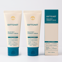 기프티스트 바하소금 에센스크림 페이스앤바디 100ml, 2개