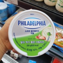 필라델피아 크림치즈 갈릭 200g, 1