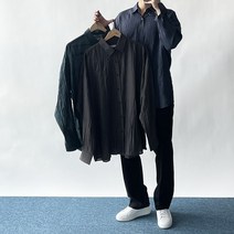 20대 30대 남자 구김없는 시티보이셔츠 바스락셔츠 남자플리츠세트 링클프리 셔츠 남방