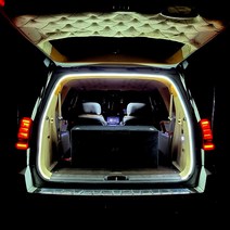 발통마켓 면발광 LED바 식빵등 5M 트렁크등 줄조명 9컬러 차박 캠핑카 LED, LED식빵등(웜화이트)1pcs, 1개