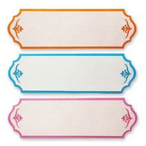 좋은친구들 엔틱 글자판 펠트 완제품 게시판 교실 꾸미기 환경구성, 주황