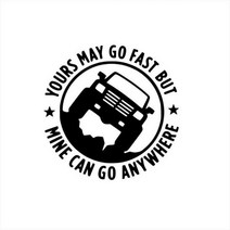 포드 DIY 부품 4x4 오프로드 4WD 스티커 재미 있은 트렁크 SUV 픽업 외장 데칼 지프 닛산 도요타 Vw, Black, 40X40CM