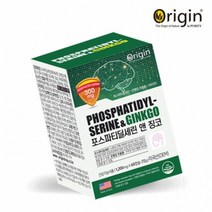 오리진 포스파티딜세린앤징코60캡슐, 1개, 60캡슐