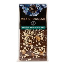 홀랜드앤바랫 에너지 밀크 초콜릿 과일 견과류 바 111g Holland & Barrett Energy Milk Chocolate Fruit Nut Bar, 1팩