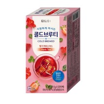 담터 콜드브루티 딸기히비스커스 20T, 11개