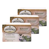 트와이닝 허벌 티 버터민트 무카페인, 2g, 60개입