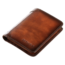 GERUOLA 남성 고급 소가죽 지갑