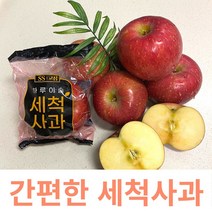 [가정용] 껍질채 먹는 세척 사과 5kg, 가정용 19-21과