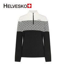 헬베스코 헬베스코 H1WWKT869 여성 반목 방풍니트