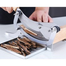 가정용 한약 약재 인삼 고기 육포 절단 절단기 육절기 칼 슬라이서 작두