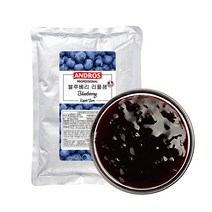 앤드로스 블루베리 리플잼 1kg 6개(1박스), 단품