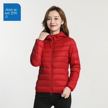 【DF】Zhenwei 얇은 자켓 새로운 겨울 짧은 패션 오프 시즌 초박형 캐주얼 경량 코트