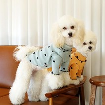 토끼독 땡땡이 프릴티 3컬러 XS-2XL 명품 강아지옷 강아지사계절옷 봄옷, 핑크