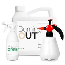 혼자팩토리 버닝아웃 탄냄새제거제 용량 상세 참조, 10L, 1세트