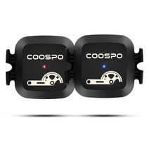 COOSPO Cadence 사이클링용 속도 센서 사이클링 컴퓨터용 무선 블루투스 ANT 자전거 RPM IP67루비ZwiftOpenriderPelotonWahooCooSporide와, Cadence&Speed Sensor*2