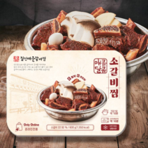 짚신 매운 매콤 달콤 소갈비찜 1팩 600g, 1팩(600g)