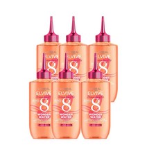 8초 트리트먼트 200ml LOreal Paris Elvive Dream Lengths Wonder Water, 6팩
