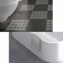 욕조 미끄럼방지 스티커 미끄럼방지매트 화장실발판 화장실발매, 종류:44x44 12매, 단품