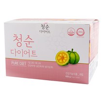 효소원 청순다이어트 120포 가르시니아 발효 소화 효소 발효 장 건강식품, 효소다이어트, 1팩