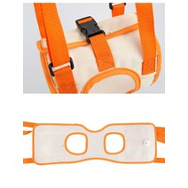 HBorui 강아지보조기 재활 보조 벨트 메쉬 산책 보조하네스, 주황_XL - 허리둘레 48-60cm