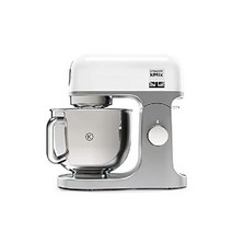 Kenwood kMix KMX750BK 푸드 프로세서 5리터 스테인리스 스틸 보울 안전 금속 하우징 1000W 3피스 파티세리 세트 및 스플래시 가드 포함 블랙, 화이트
