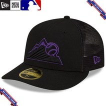 [미국정품] 880164 스냅백 캡모자 MLB [콜로라도 로키스] 뉴에라 2023 Batting Practice 59FIFTY Fitted Hat - Black