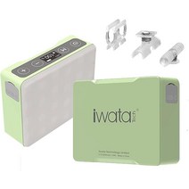 Iwata GM1pro RGB 포켓 라이트 클립온 촬영 조명 얇은 LED 앱 리모컨 CRI95 IP55 방수 2600K8000K 마그네틱 7FX 효과 USBC 충전식 90g 초경량, GM1pro-Green