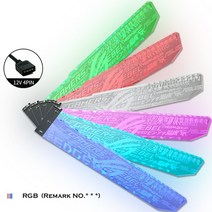 비디오 카드 지원 argb 그래픽 카드 홀더 rgb gpu 브래킷 mb faith 램프 동기화(asus msi giga) pc 모드 커스텀 수냉, RGB12v 4핀