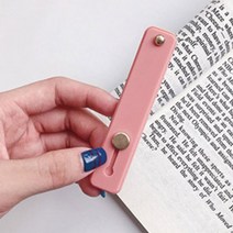 바비톡 찰리브라운 루시 초코비 푸들 냥이 플라워 아보카도 스마트 폰 그립 톡 고리 핸드폰 손잡이 스트랩, 1개, 23.밴드핑크