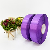 포장 리본 끈 제이제이리본 고밀도주자 45M 2롤 (10mm 15mm), 15mm, 진보라