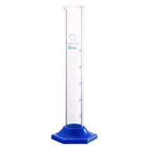 중등 과학실험실 눈금표시 유리관 50ml 메스실린더 부피실험 과학완구 측정